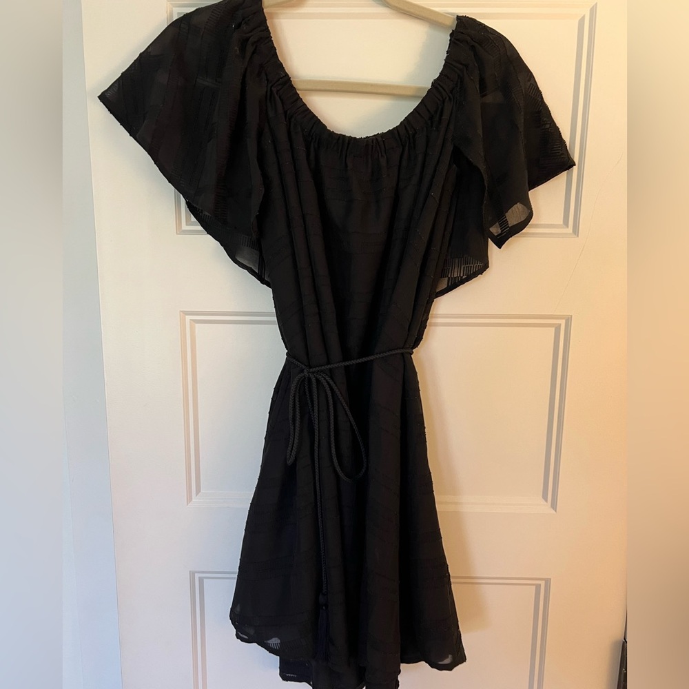 Finders Keepers Strapless Little Black Dress